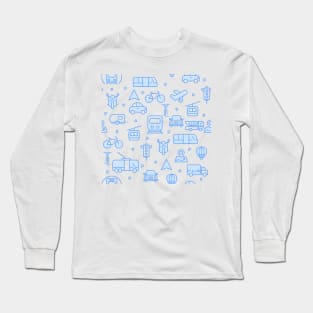 cute transport Long Sleeve T-Shirt